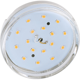 Лампа св/д 12W GX53 4200К Прозрачный ECOLA