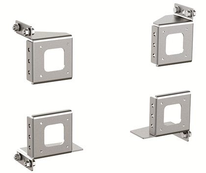 Кронштейн для установки 19" вертикальных монтажных профилей в напольный 19" IT-корпус ДКС серии CQE шириной 800мм, 4 шт DKC