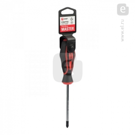 Отвертка Master PZ2x100 мм Basic EKF