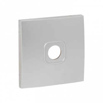 Валенсия Лицевая панель розетки TV 1-местная 75Ом 5-862МГц сталь EKF