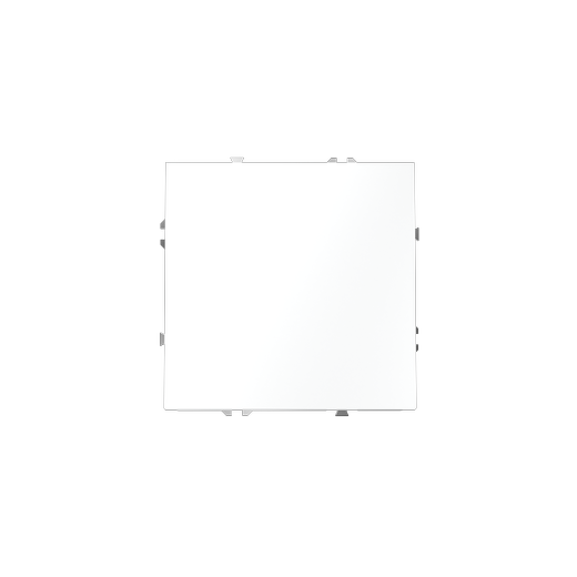 Выключатель с самовозвратом встраиваемый Voltum S70 одноклавишный 10А, (белый матовый)