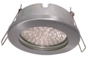 Светильник GX53-H9 Хром 98х55 IP65 ECOLA