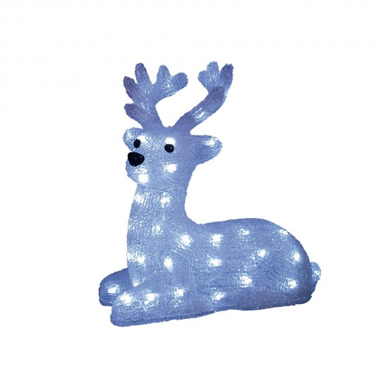 Фигура св/д "Оленёнок" 3W 50LED белый 31x15,5x31см IP20 Uniel