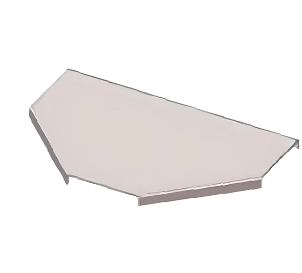 Крышка к тройниковому лотку КЛТ 500 УТ1,5, оцинкованный лист S1,2