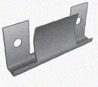 Соединитель перегородок К168 УХЛ1, оцинкованный лист S1,5