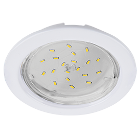 Светильник встраиваемый GX53 H4-GL глубокий, белый 48x106 Ecola