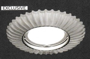 Св-к встр. MR16 Круг 95(80)x30 Титан Gauss