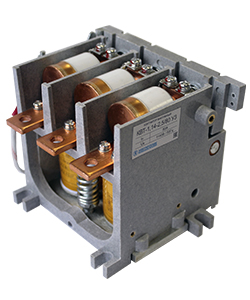 Контактор вакуумный КВТ-1,14-2,5/ 80-3 У3, трёхполюсный, 220В, 1з+2р, нереверсивный, без реле Электротехник