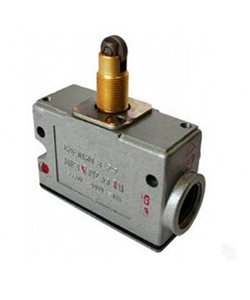 Микровыключатель МП 1305 У2 исп.03, IP54, толкатель с поперечным расположением ролика, фронтальный, гайки Электротехник