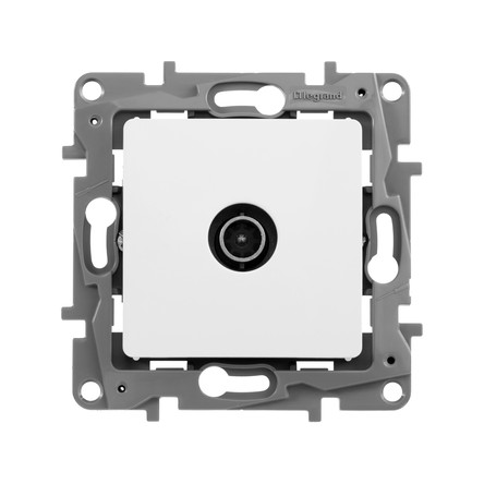 Etika Розетка СУ TV тип "звезда" . белый IP20 Legrand