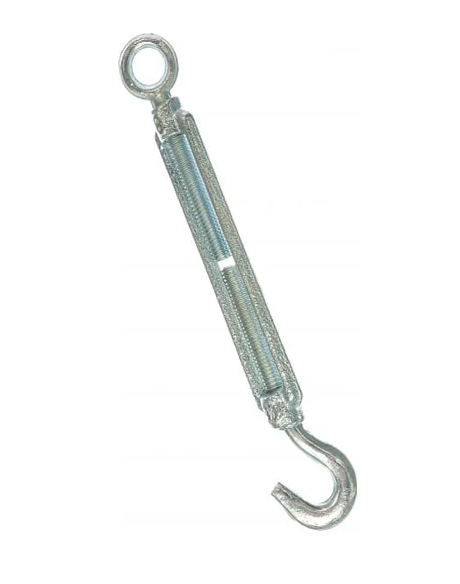 Талреп DIN 1480 М8 крюк-кольцо покрытие цинк Крепдил