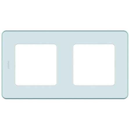 INSPIRIA Рамка горизонт/вертик 2 мест . мятный IP20 Legrand