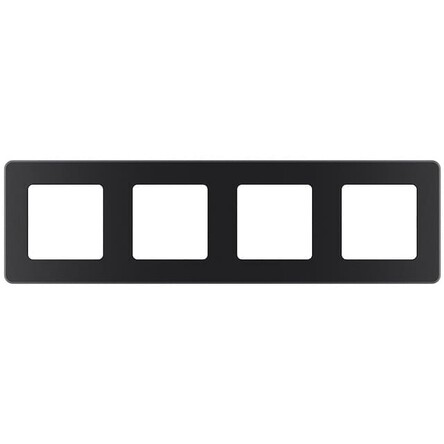 INSPIRIA Рамка горизонт/вертик 4 мест . антрацит IP20 Legrand