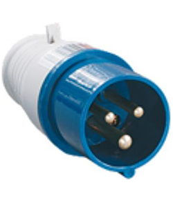 Вилка 013, переносная, 2Р+PE, 16А, 220В, IP44 Электротехник