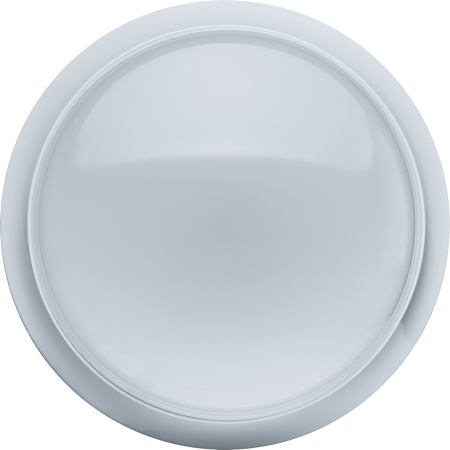 Светильник светодиодный ДБП-18w 4000K 1400Лм круглый пластиковый IP65 белый