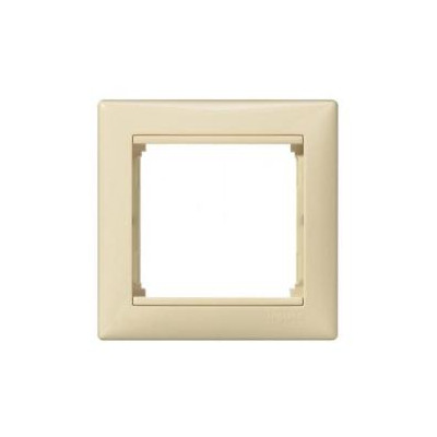 VALENA Рамка 1 постовая СУ горизонтальная слоновая кость IP20 Legrand
