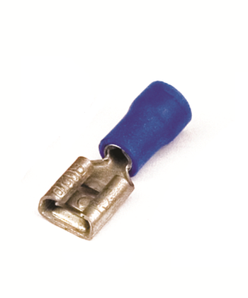 Наконечник плоский с изолир.фланцем (розетка) 1,5-2,5 кв.мм 4,8х0,8 мм (РПИ-М) DKC