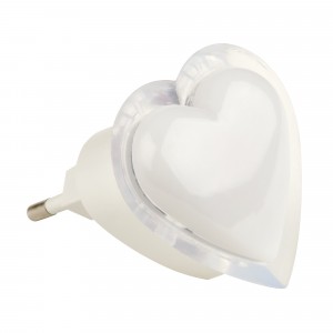 Светильник-ночник 0,5W 3LED RGB Сердечко 220V DTL-308 Uniel