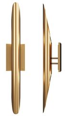 Бра Redford G9 2x25W 45x8x10 металл/черный bl