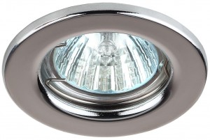 Светильник встр. MR16 GU5.3  хром ЭРА