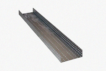 Лоток перфорированный ЛМ 200х80х3000 УТ1,5, оцинкованный лист S1,0