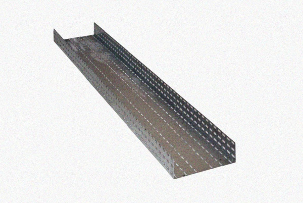 Лоток перфорированный ЛМ 200х80х3000 УТ1,5, оцинкованный лист S1,0