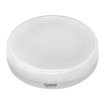 Лампа Светодиодная GLDEN-GX53-7-230-GX53-2700 1/10/100 Рассеиватель Призма General