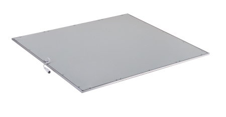 Светильник светодиодный тонкий ЛУО-4007-L 36Вт 4000К IP40 серебро без драйвера 595х595 Basic EKF