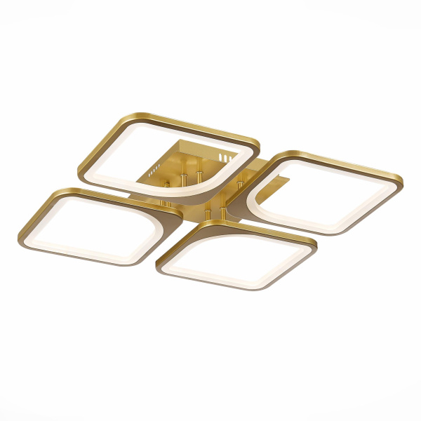 Светильник потолочный Золотистый/Белый LED 1*136Вт 3000-6000К SLE500422-04 EVOLED