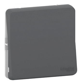 Mureva Styl Механизм переключателя СУ 1 кл 10А антрацит IP55 Schneider Electric