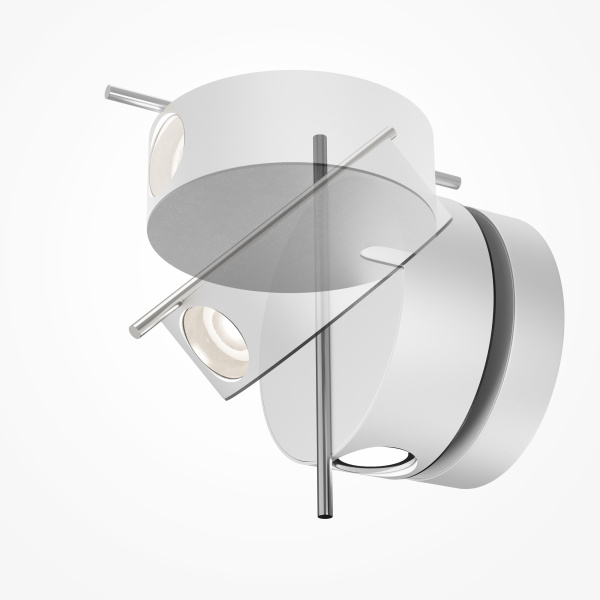 Настенный светильник (бра) LED 4Вт Белый и Латунь IP20 Nuance MOD180WL-L4W3K Maytoni