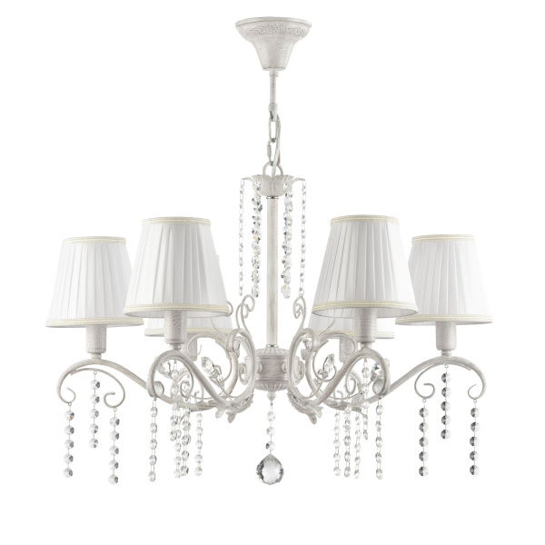 Люстра 6*E14 40Вт Белый IP20 Liviano FR2613-PL-06-W Freya