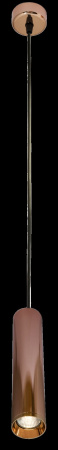 Подвесной светильник 1*GU10 50Вт Розовое Золото IP20 Shelby P020PL-01RG Technical