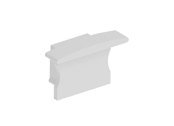 Donel Боковая глухая заглушка для профиля DN18501 Цвет:Белый RAL9003,Серия:DN8ALE