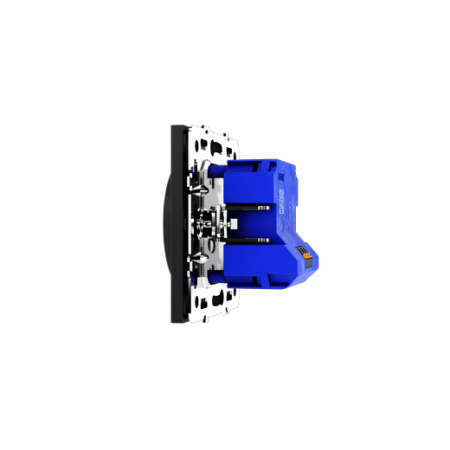 Светорегулятор встраиваемый Voltum S70 поворотно-нажимной 600 Вт, (графит)