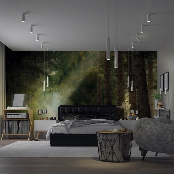 Св-к накл.,провод 2м IP20 GU10 50W 220V MAIS белый NOVOTECH