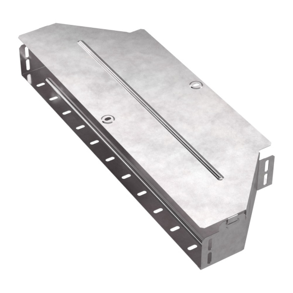 Переходник симметричный с крышкой Стандарт 600х400х80 Промрукав