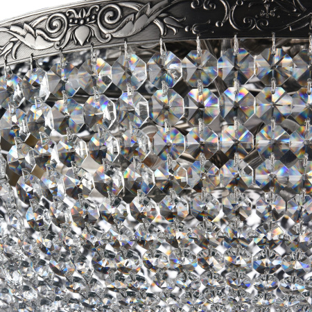 Люстра 6*E27 60Вт Никель Антик IP20 Palace DIA890-CL-06-N Maytoni