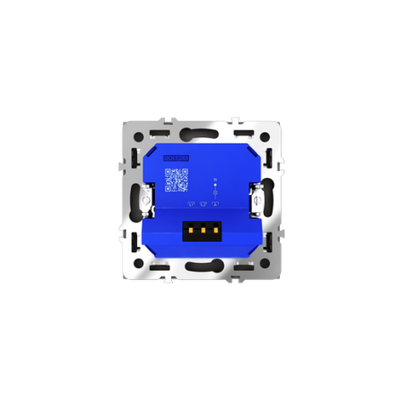 Светорегулятор встраиваемый Voltum S70 поворотно-нажимной 600 Вт, (кашемир)