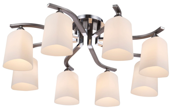 Потолочный светильник 8*E14 40Вт Хром IP20 Sol FR5454CL-08CH Freya