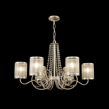 Люстра 6*E14 40Вт Матовое Золото IP20 Bonadonna FR2036PL-06G Freya