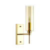 Бра E14 1*40W DIATRA золотой/янтарный ODEON LIGHT