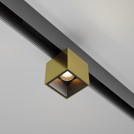 Трековый светильник LED 7Вт Латунь IP20 Magnetic track system Exility TR133-2-7W3K-BS Technical Maytoni