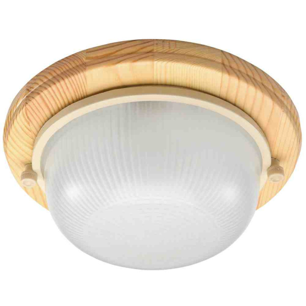 ДБО 03-6-011 Свет-к светодиодный круг клен 6Вт,600Лм,IP54,дерево,алюминий,стекло APEYRON