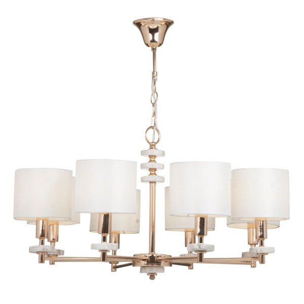 Люстра 8*E14 40Вт Золото IP20 Tiana FR5015PL-08G Freya