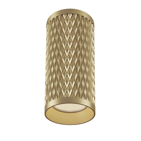 Потолочный светильник 1*GU10 50Вт Золото IP20 Focus Design C036CL-01G Technical