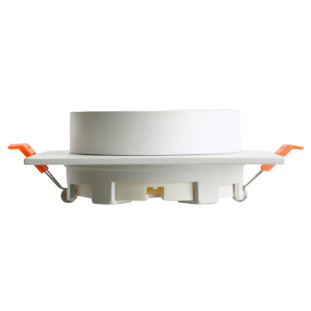 Светильник потолочный встраиваемый, 15W 230V GX53, IP44, белый, квадрат, без лампы, DL505 Feron