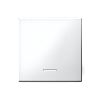 ARTGALLERY 1-клавишный ВЫКЛЮЧАТЕЛЬ с подсветкой, сх.1а, 10АХ, механизм, БЕЛЫЙ Systeme Electric