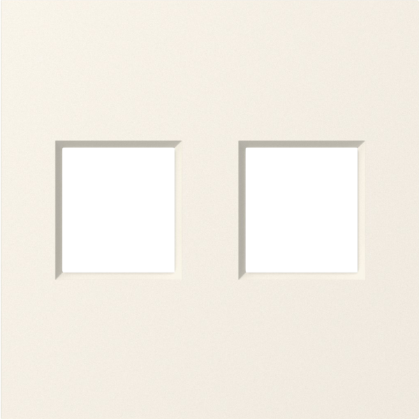 Donel A07 матовый кремовый накладка 2-я для розеток RJ45,TV,SAT, серия DB