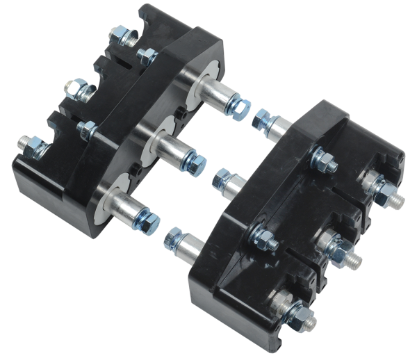 Панель втычная ПМм1-800е c задним резьбовым присоединением для ВА88-40 MASTER с электронным расцепит